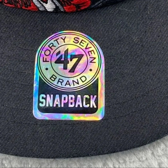 47 brand university of Nevada Las Vegas Rebels NCAA Baseball Cap Snapback Hat - Picture 13 of 15